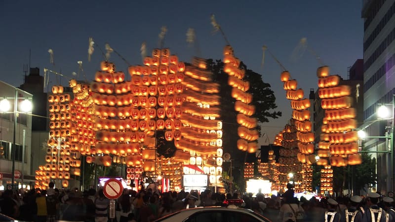 秋田竿燈祭