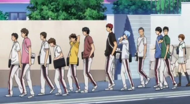 Fotogramma da Kuroko's Basketball