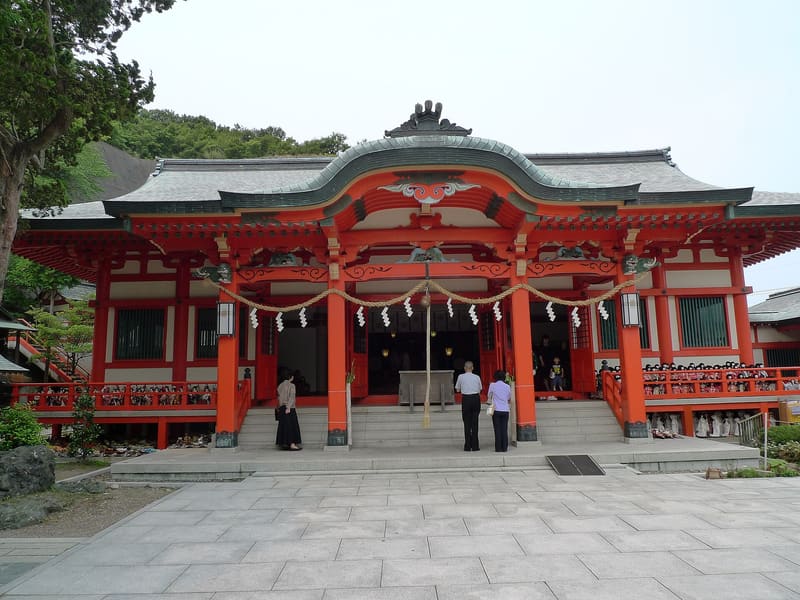 Awashima Jinja, the doll shrine (淡嶋神社)