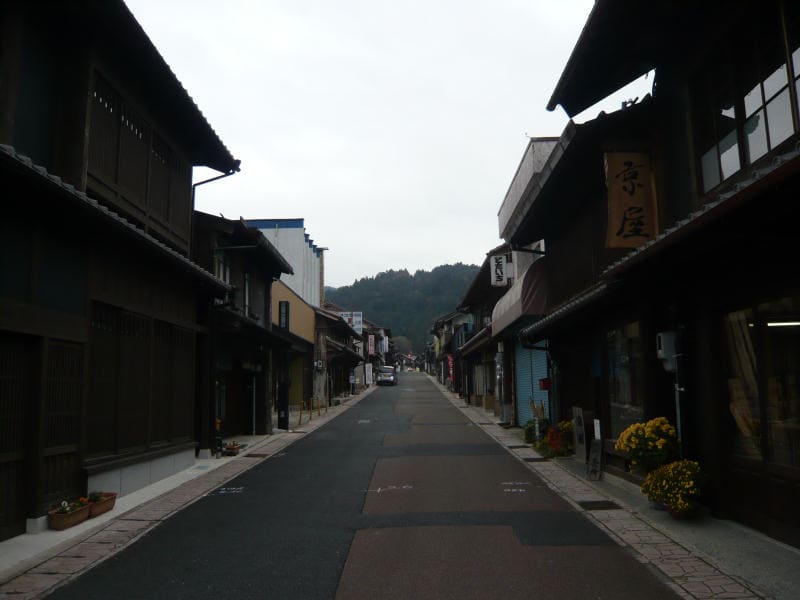 岩村舊城區(岩村町本通り)