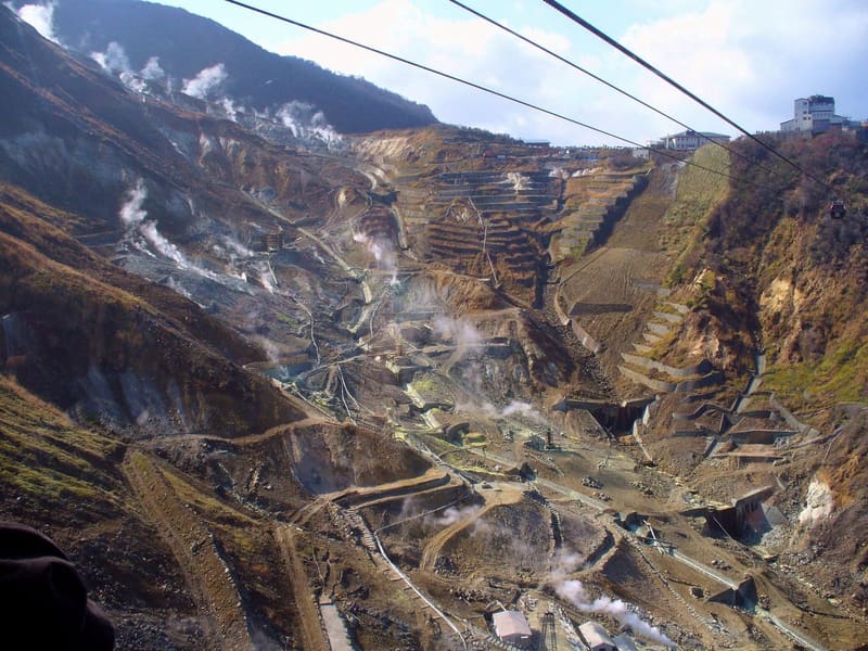 Ōwakudani (大涌谷) — Hakone