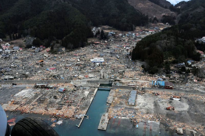 Former Minshuku Akabu – wreck of the Hamayuri
