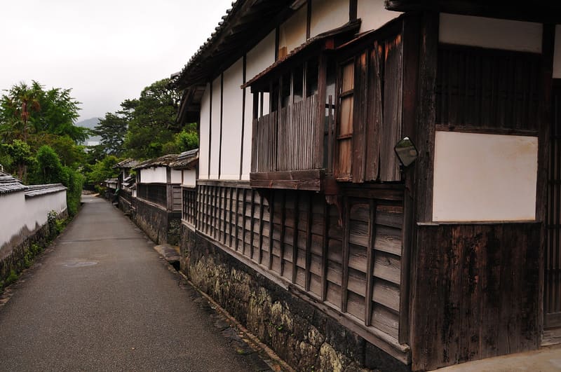 萩城跡·堀內地區