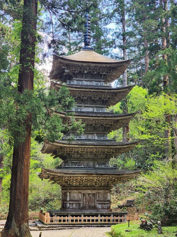 Haguro-san Five-storey Pagoda