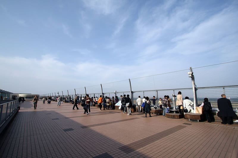 Haneda, terrazza Terminal 2
