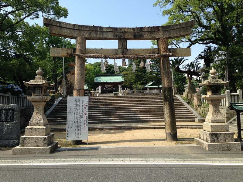 忌宮神社與數方庭祭