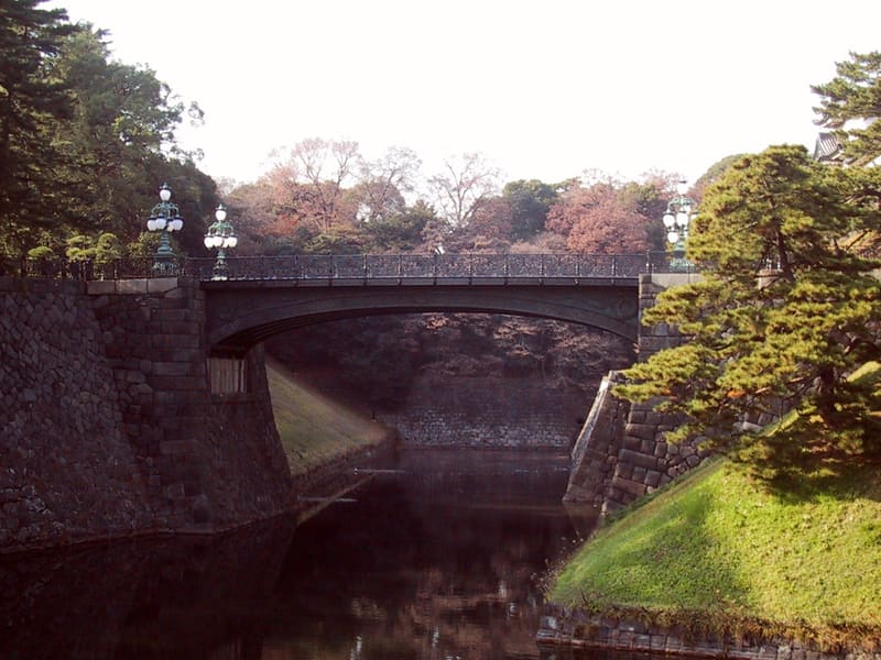 皇居外苑，廣場與二重橋