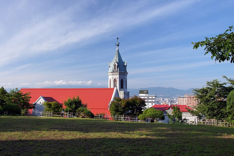 Le tre chiese di Motomachi