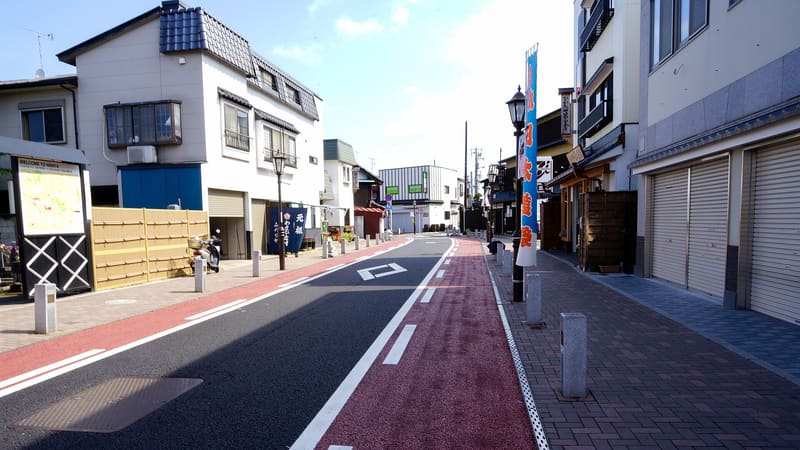 Naritasan Omotesandō (la via dell'anguilla)