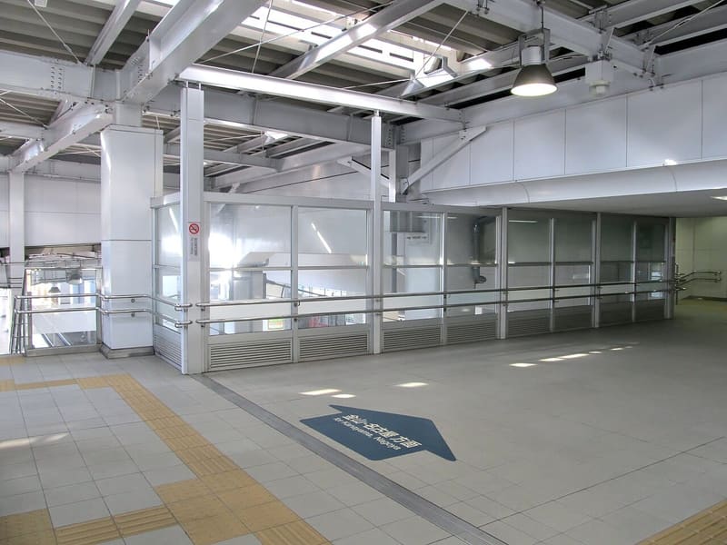 Stazione di Ota-gawa, il luogo oggi