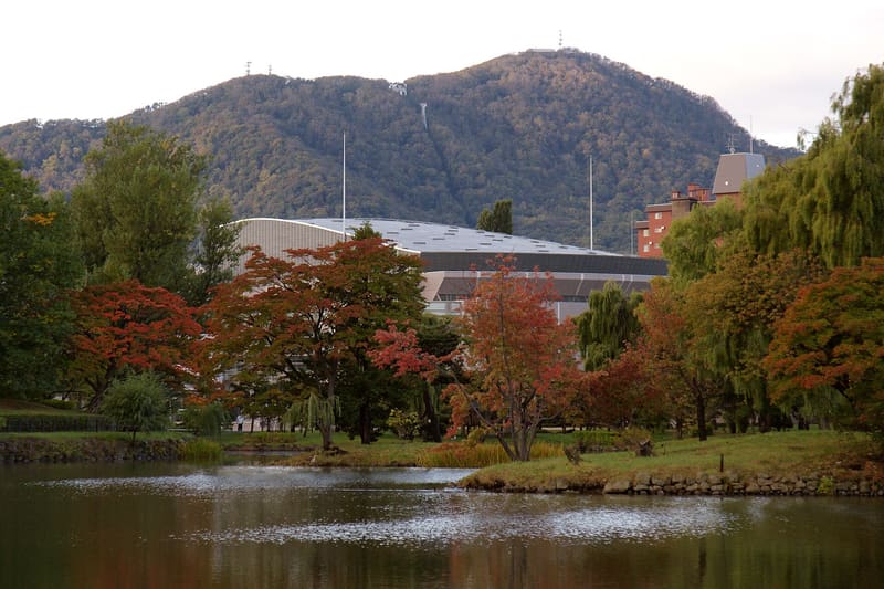中島公園(日本庭園・八窓庵)