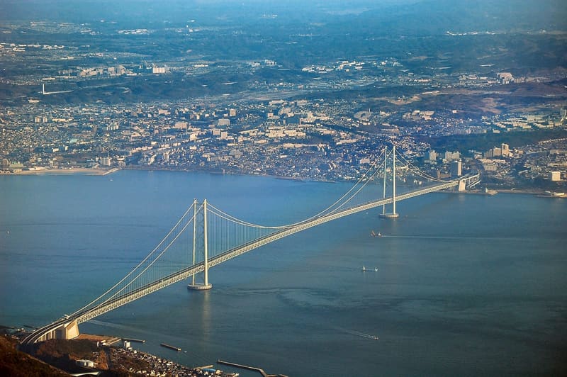 Akashi Kaikyō Bridge (明石海峡大橋) — Maiko