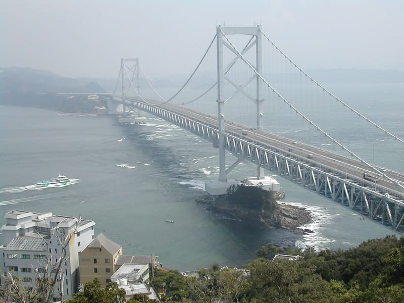 Akashi Kaikyō Bridge (明石海峡大橋) — Maiko