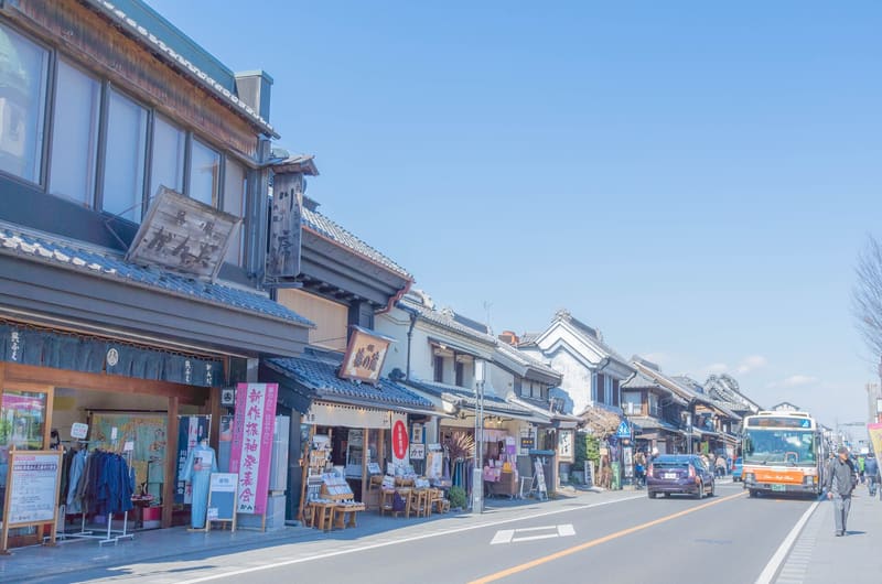 Quartiere Kurazukuri di Kawagoe (小江戸)