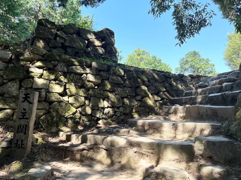 Rovine del Castello di Azuchi