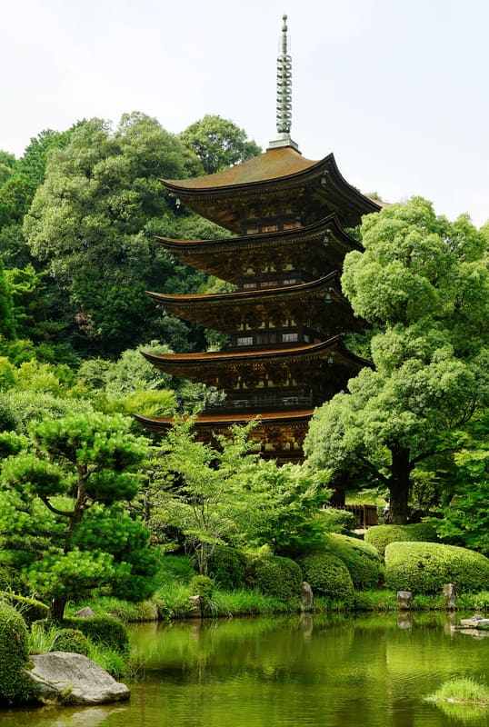 Rurikō-ji Five-storey Pagoda