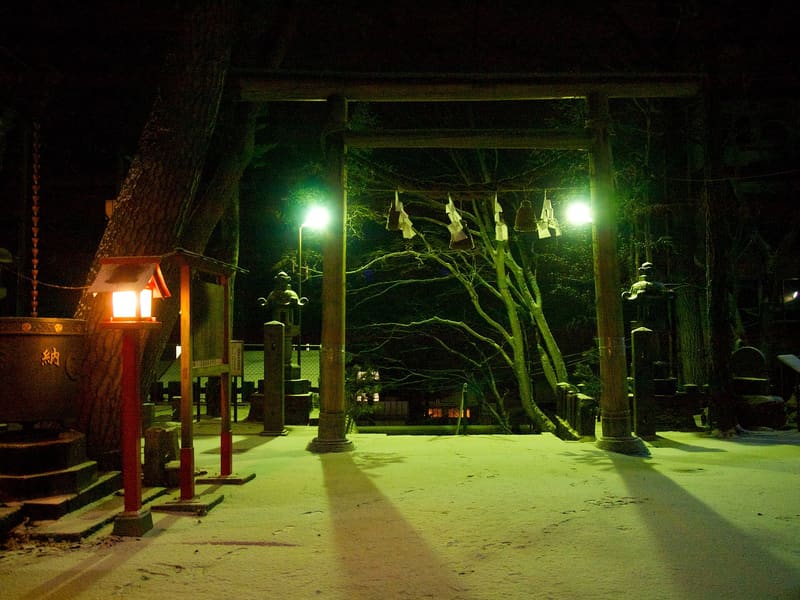 伊香保神社，地點現況