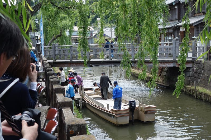 佐原の町並み（小野川沿い）