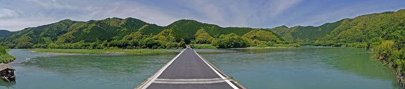 四萬十川 — 佐田沈下橋