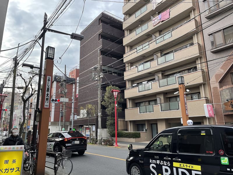 吉原大門跡