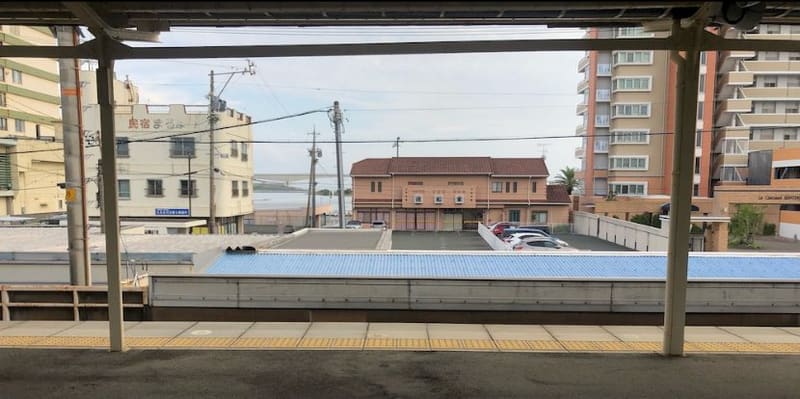 Stazione di Bentenjima, il luogo oggi