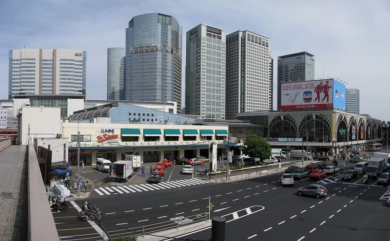 Stazione di Shinagawa (品川駅), il luogo oggi