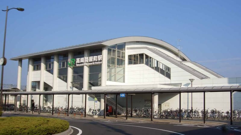 Stazione di Takasaki-Ton'yamachi (高崎問屋町駅), il luogo oggi