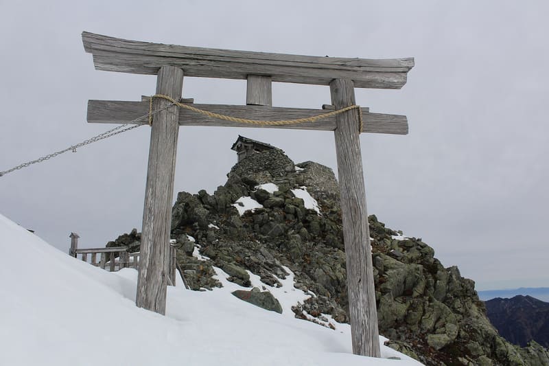 Oyama Shrine — Minehonsha (summit of Tateyama)
