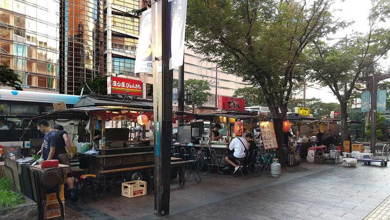 中洲・天神屋台
